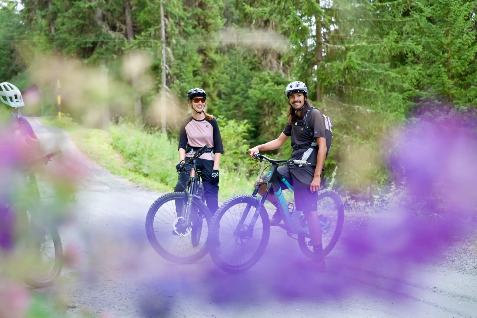 Sortie d'entreprise en VTT à Verbier