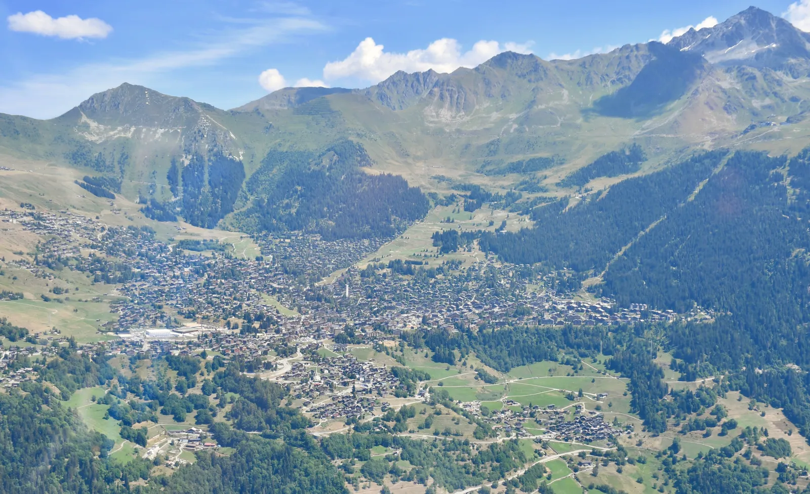 Verbier (VS) vu du ciel